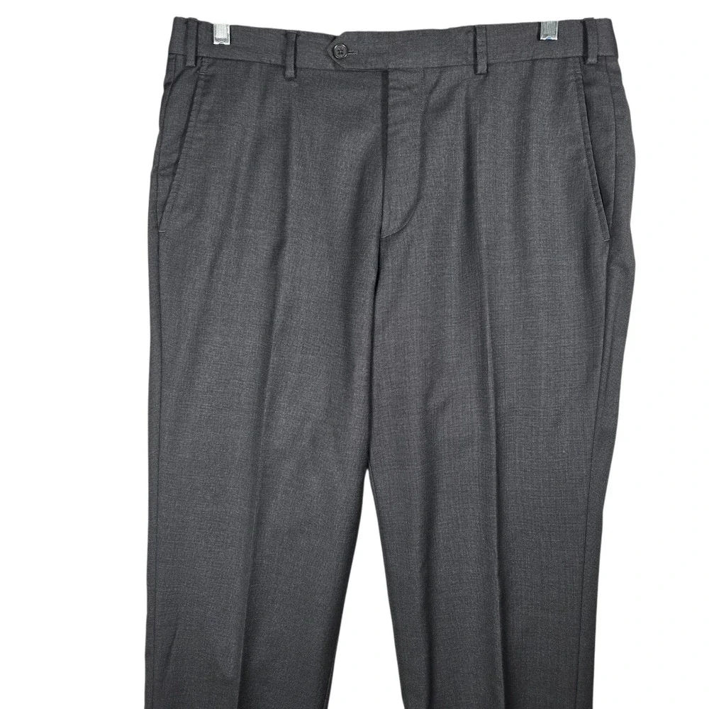 Brooks Brothers 1818 Regent Suit 42R 36 Charcoal Vitale Barberis Canonico Wool